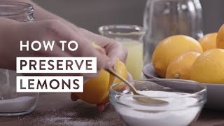 How to Preserve Lemons  goop [upl. by Evante]