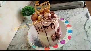 Layer cake choco praliné لاير كيك بكريمة البراليني [upl. by Gatias]