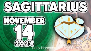 𝐒𝐚𝐠𝐢𝐭𝐭𝐚𝐫𝐢𝐮𝐬 ♐ 💸YOU GET A SIGNIFICANT SUM OF MONEY🤑 Horoscope for today NOVEMBER 14 2024 🔮 horoscope [upl. by Coad]