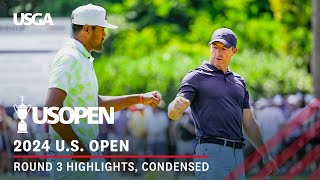 2024 US Open Highlights Round 3 Condensed [upl. by Rahal144]