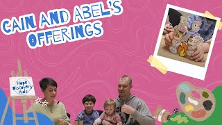 Cain and Abel’s Offerings  Kids Craft [upl. by Weinert]