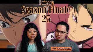 OIKAWA LOST TO USHIWAKA  HAIKYUU SEASON 1 EPISODE 25 REACTION SEASON FINALE [upl. by Latta]