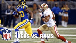 Todd Gurleys Amazing 71Yard TD Run Right Up the Middle  49ers vs Rams  NFL [upl. by Yttisahc859]