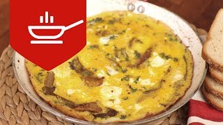 İstiridye Mantarlı Omlet Tarifi  Yemek Tarifleri  Esen Hünal [upl. by Ynnad752]