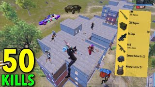 50 Kills😱AMAZING RUSH GAMEPLAY TODAY WITH BEST LOOT🔥PUBG Mobile [upl. by Lizabeth]