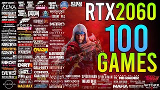 RTX 2060 6GB  i5 8400  100 Games Test Best Setting 1080p [upl. by Mehitable]