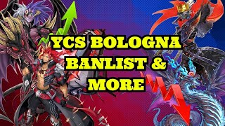 CRBR FORMAT  BANLIST  YCS BOLOGNA [upl. by Kanal]