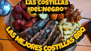 Las mejores costillas bbq de Mazatlán Sin 🍖🍖🍔 las costillas del Negro [upl. by Fanning]