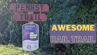 Pennsy Trail  Havertown PA  Hiking in Delaware County [upl. by Aleedis]