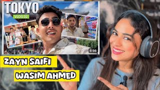 Zayn Saifi amp Wasim Ahmed Tokyo Vlog 02  Round2hell  Reaction [upl. by Addy]