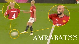 Amrabats First Old Trafford Debut Under Ten Hag Key Moments [upl. by December]