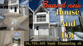 VA6024 Brand new house and lot near De la Salle Dasmarinas bank financing ok [upl. by Eirb]