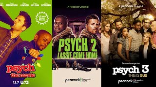 Trilogy Trailer Psych Movie Psych 2 Lassie Come Home amp Psych 3 This is Gus  Yo You Seen This [upl. by Latsyrhk130]