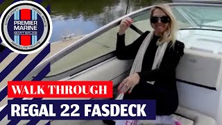 REGAL 22 FASDECK the Ultimate Big Little Day Boat For Sale by Premier Marine Boat Sales Sydney [upl. by Merete]