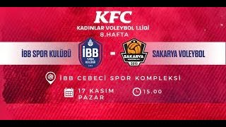 İBB Spor Kulübü  Sakarya Voleybol  KFC Kadınlar Voleybol 1 Ligi 8 Hafta [upl. by Trisha]