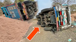 बहुत बड़ा नुकसान हो गया My New TATA 3530 Signa Tipper Accident सब बर्बाद हो गया 😔 [upl. by Kort]