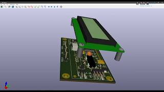 KiCad 3D viewer example [upl. by Oirromed939]