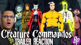 THE DCU STARTS OFF WITH A BANG  DC Studios Creature Commandos Trailer Reaction [upl. by Nnyleimaj]