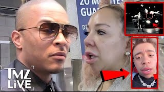 Ti amp Wife Tiny SPEECHLESS After Son King HARRIS Got Arrèsted After This [upl. by Elleinwad]