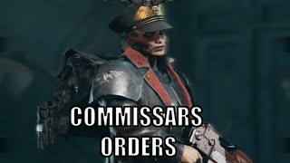 Commissars Orders New Carnival map Darktide Veteran [upl. by Ekaj]