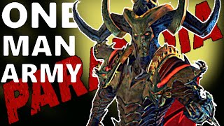 Creating a OneManDoomStack Malekiths Paranoid Quest  Legendary Total War  Warhammer 3 [upl. by Polito]