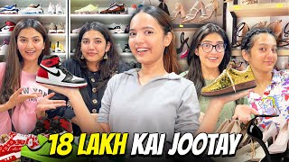 Sistrology Entire Shoe Collection👠400 sai zyada Jootay Ghar sai Nikal aye😱 [upl. by Johnstone]