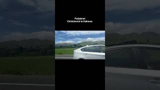 Perjalanan Christchurch to Kaikoura [upl. by Sashenka706]