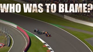 Lewis Hamilton amp Max Verstappen Crash  Who Was To Blame [upl. by Nievelt809]