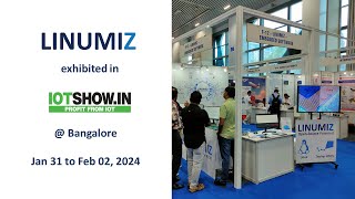 Linumiz booth at IOTSHOW 2024 by EFY [upl. by Tooley]