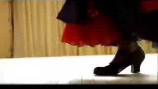 Flamenco Tientos Footwork [upl. by Niwde270]