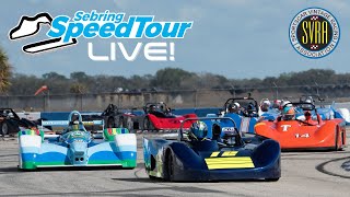 Sebring SpeedTour LIVE  Saturday at Sebring SVRA amp IGT [upl. by Zullo728]