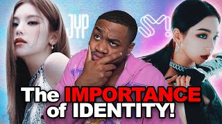 SM vs JYP The Importance of The KPop Group IDENTITY [upl. by Sesom811]