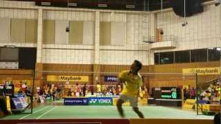 Selangor Badminton Open 2012 9  MS D1 R3 Yogendran Vs Misbun Syawal [upl. by Steffie]