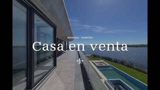 IMPRESIONANTE CASA EN VENTA DE 5 DORMITORIOS AL LAGO  MARINAS PUERTOS [upl. by Ayom]