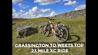 Grassington XC Ride March 2024 [upl. by Hgielyk929]