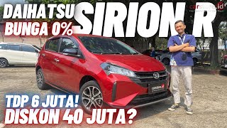 Daihatsu Turun Harga⁉️Review Daihatsu Sirion 13 Type R Built Up Terbaru 2024 [upl. by Ybot]