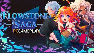 Flowstone Saga Gameplay PC [upl. by Ttcos]