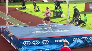 Pole Vault Chris NILSEN Oslo Diamond League Bislett Games 2024 [upl. by Aprile]