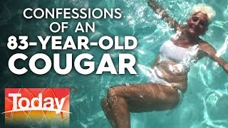 83yearold cougar dates men in their 20s  Today Show Australia [upl. by Atniuq]