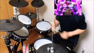 【ジョジョの奇妙な冒険】【3部 OP】STAND PROUDFull Size【drum cover】【叩いてみた】 [upl. by Alikahs694]