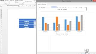 Exibindo Dados de Tabelas em Gráficos  Word 2013 Fundamentos [upl. by Thaine]