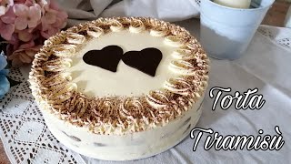 Torta Tiramisù con uova pastorizzate 🎂 Ricetta passo passo [upl. by Wavell338]