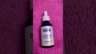 Dermdoc Niacinamide Face Serumshorts youtube 1million [upl. by Eelir]