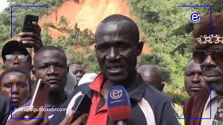 FOLLOW UP CATASTROPHE DE LA FALAISE DE DSCHANG  EQUINOXE TV [upl. by Hardden]