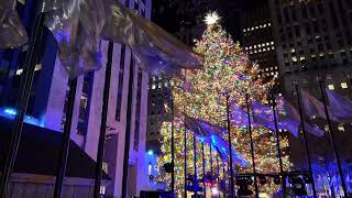 🎄 Rockefeller Center Christmas Tree Lighting [upl. by Goetz372]