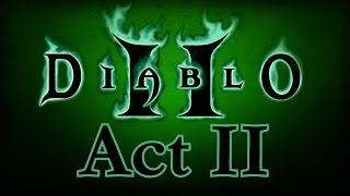 Diablo 2  Act 2  Hardcore  Summoner Druid No Commentary No Music [upl. by Jemy157]