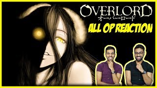 OVERLORD OP 13 BLIND REACTION All Openings Anime Reactions 34 [upl. by Paolo]