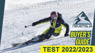 Atomic Redster Q7 Revoshock C  NeveItalia SkiTest 20222023 [upl. by Gant]