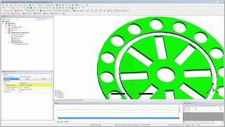 Thermo structural analysis of a brake disc [upl. by Nylrahc]