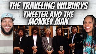 FIRE FIRST TIME HEARING The Traveling Wilburys  Tweeter And The Monkey Man REACTION [upl. by Aenea]